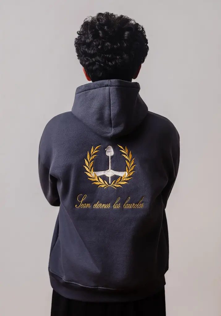 [n9ootx42kf] Hoodie Laureles (S)